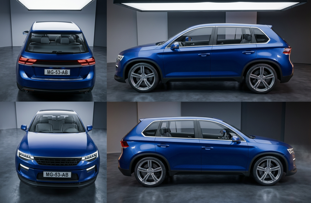 Navodila za fotografiranje vozila